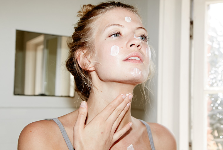 The importance of taking care of your skin, especially during the summer months.